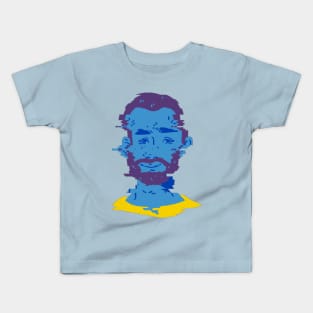 Thomas The blue Face Man Kids T-Shirt